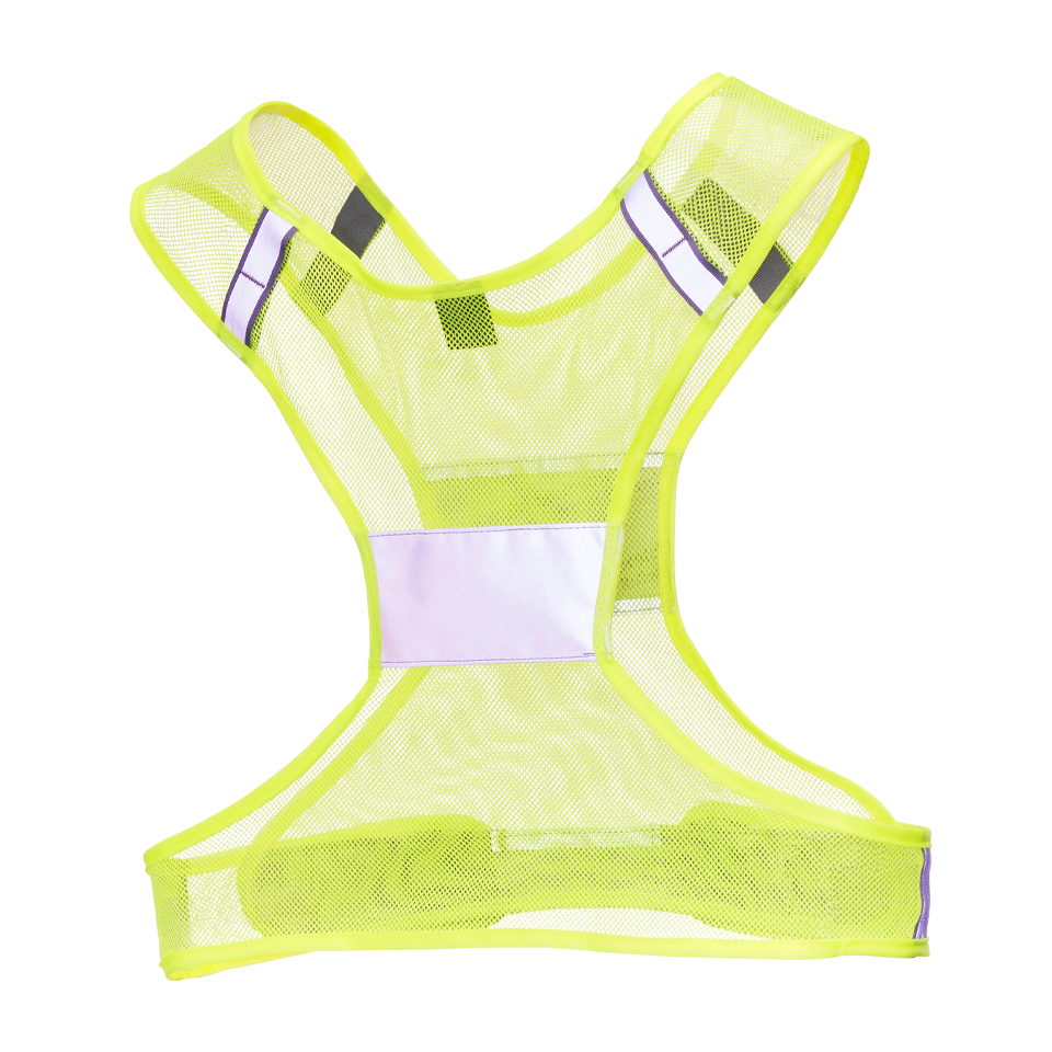 Nathan Streak Reflective Vest Safety Yellow Secondary image
