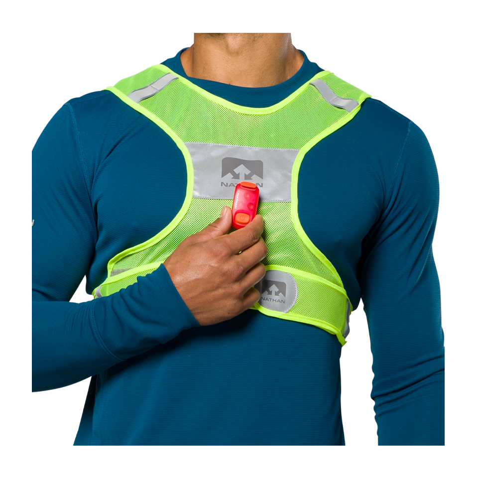 Nathan Streak Reflective Vest Safety Yellow