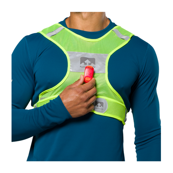 Nathan Streak Reflective Vest Safety Yellow