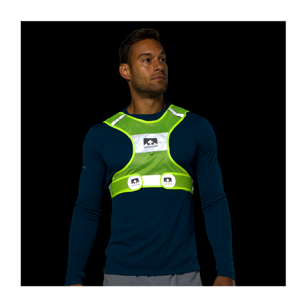 Nathan Streak Reflective Vest Safety Yellow