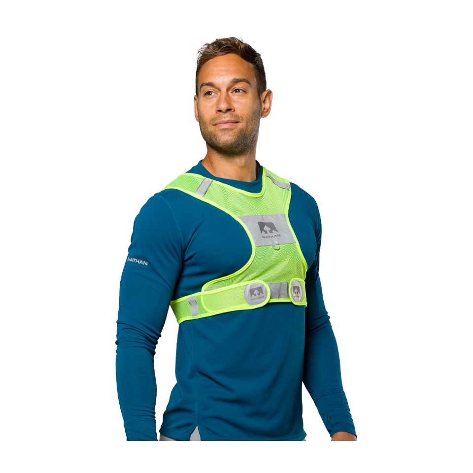 Nathan Streak Reflective Vest Safety Yellow