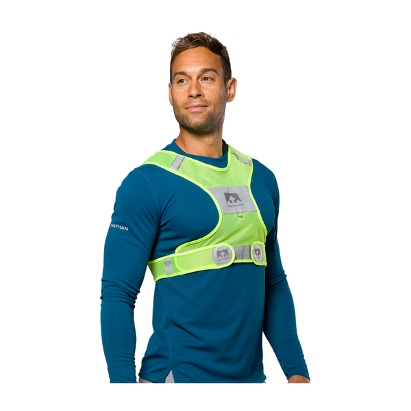 Nathan Streak Reflective Vest Safety Yellow