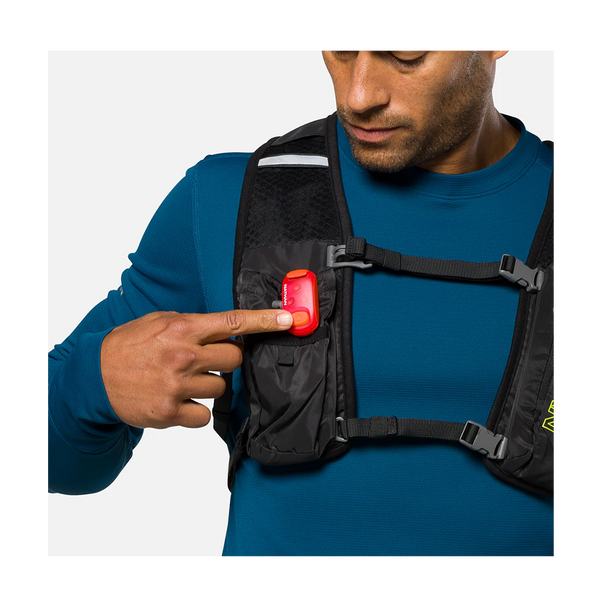 Nathan StrobeLight 2.0 Safety LED Light Clip Ribbon Red