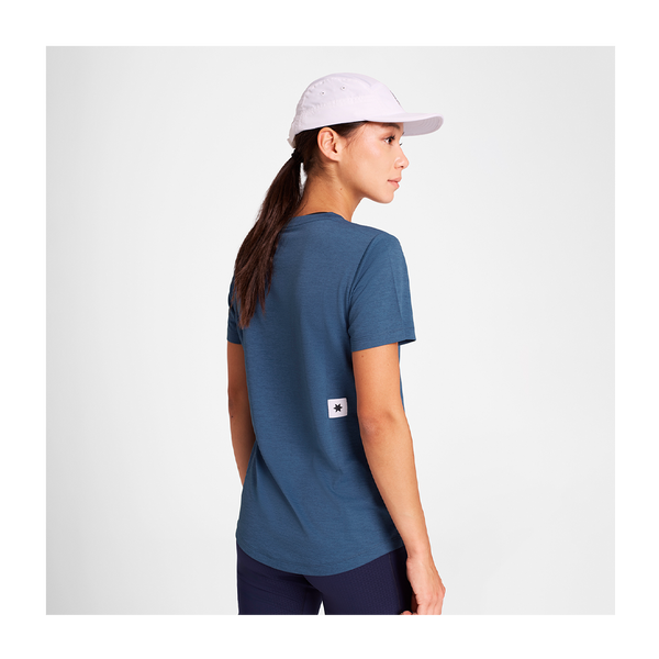 SAYSKY Women's Logo Combat Pro T-Shirt Blue