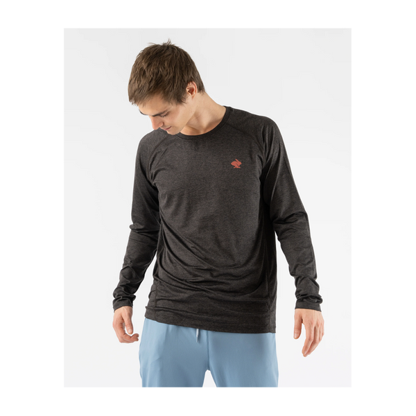 rabbit Men's EZ Tee LS Black Coffee