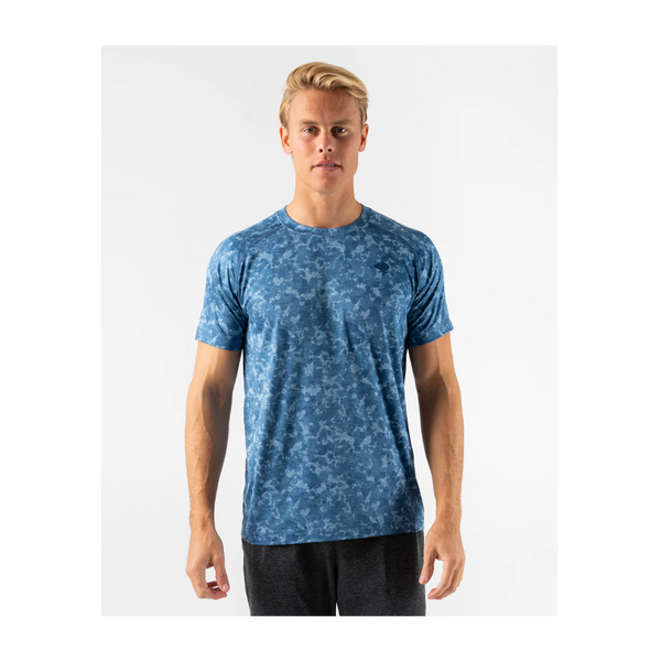 rabbit Men's EZ Tee SS Coronet Blue Texture