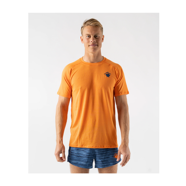 rabbit Men's EZ Tee Perf SS Vibrant Orange