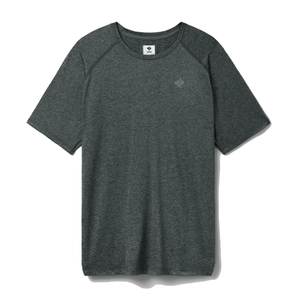 rabbit Men's EZ Tee SS Black Heather