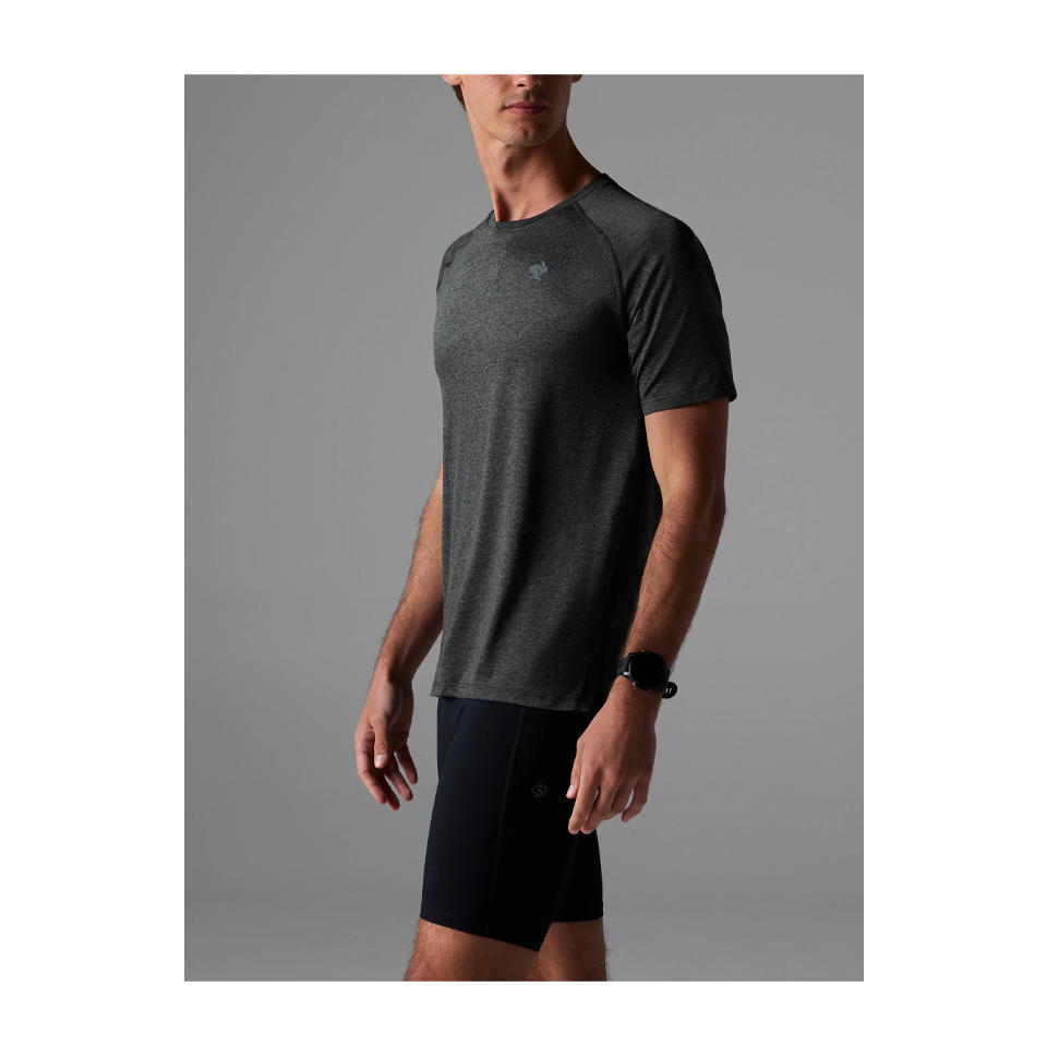 rabbit Men's EZ Tee SS Black Heather Secondary image