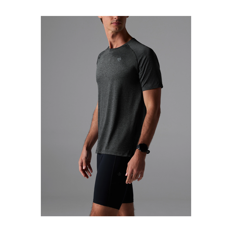 rabbit Men's EZ Tee SS Charcoal Heather