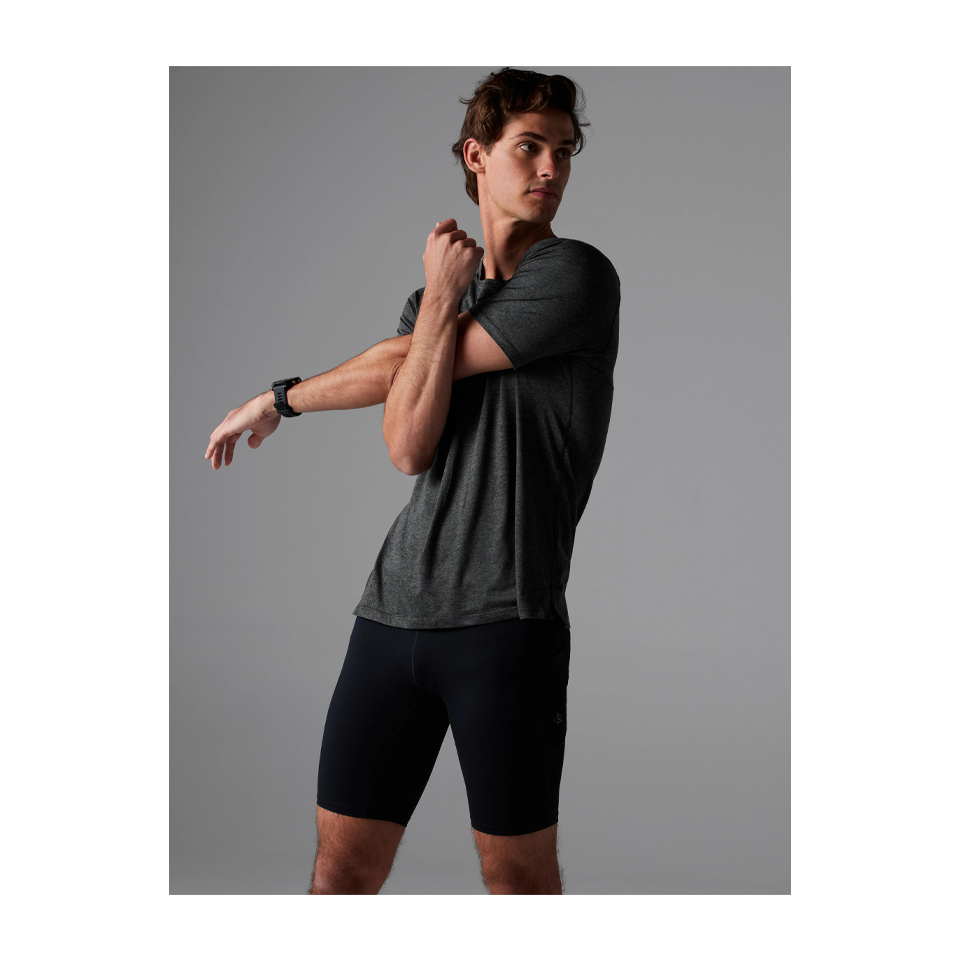 rabbit Men's EZ Tee SS Charcoal Heather