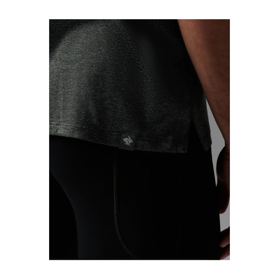 rabbit Men's EZ Tee SS Charcoal Heather