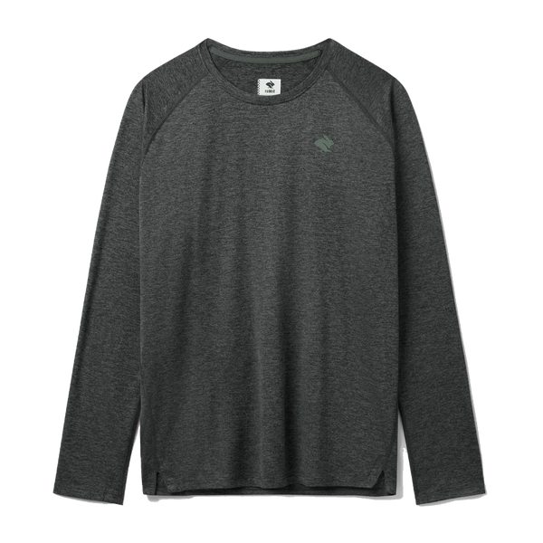 rabbit Men's EZ Tee LS Black Charcoal