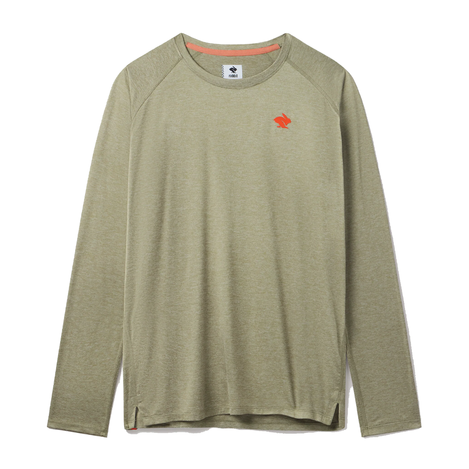 rabbit Men's EZ Tee LS Pale Brown