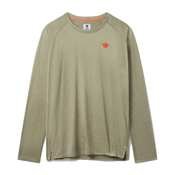 rabbit Men's EZ Tee LS Pale Brown