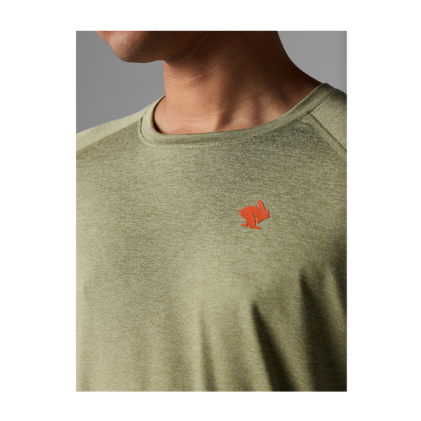 rabbit Men's EZ Tee LS Pale Brown