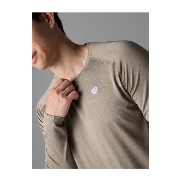 rabbit Men's EZ Tee LS Portabella