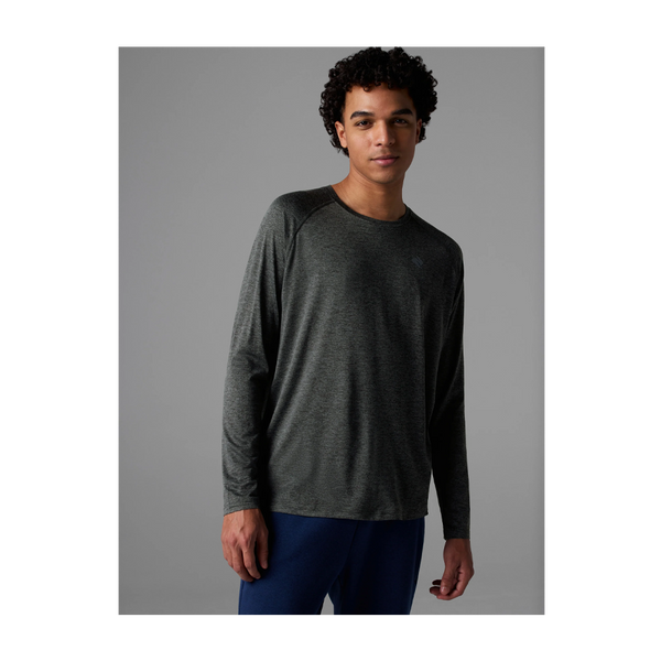 rabbit Men's EZ Tee LS Black Charcoal
