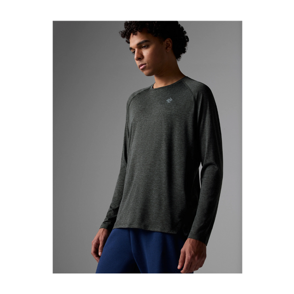rabbit Men's EZ Tee LS Black Charcoal