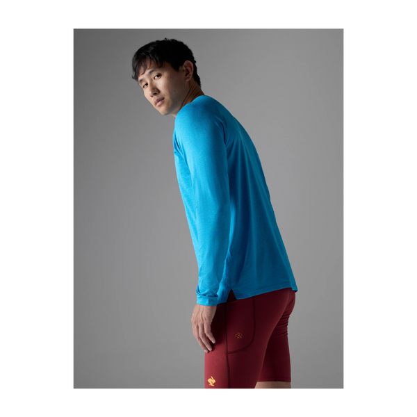 rabbit Men's EZ Tee LS Atomic Blue
