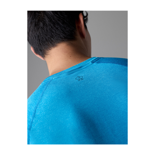 rabbit Men's EZ Tee LS Atomic Blue