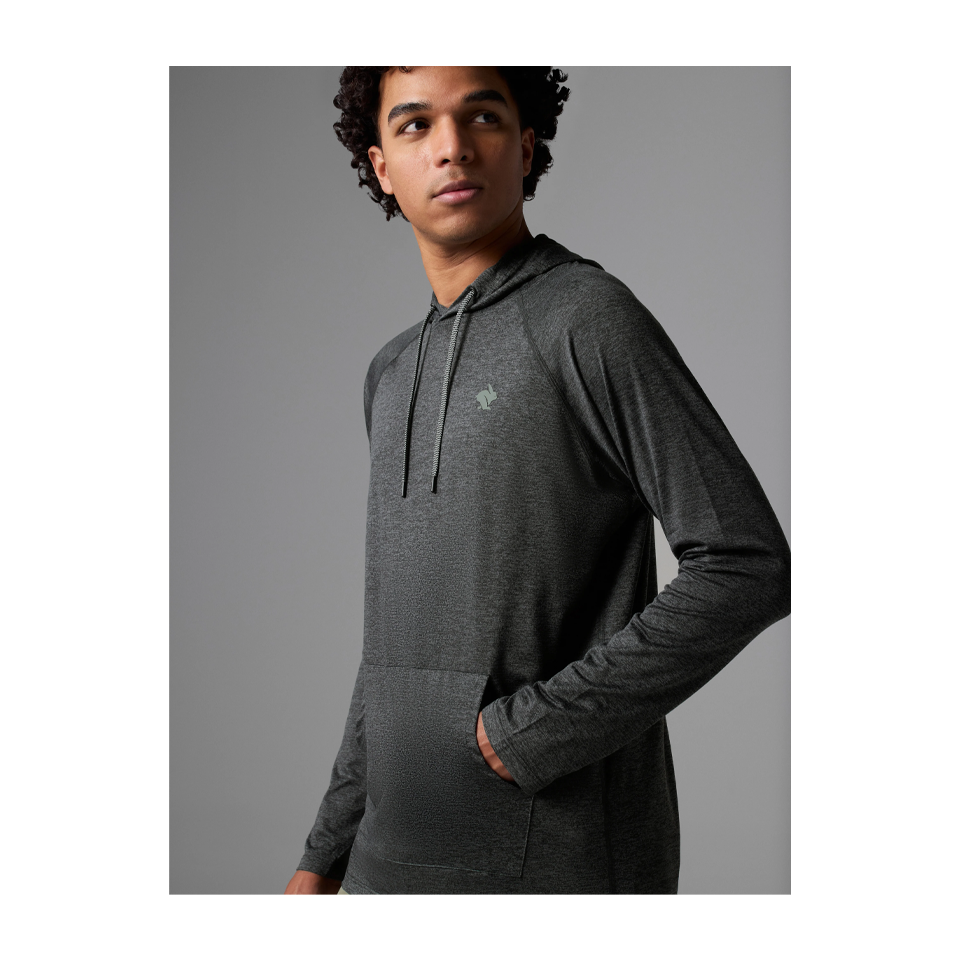 rabbit Men's EZ Pullover Black Charcoal