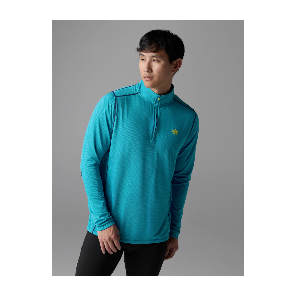 rabbit Men's Layer One Zip Bluejay