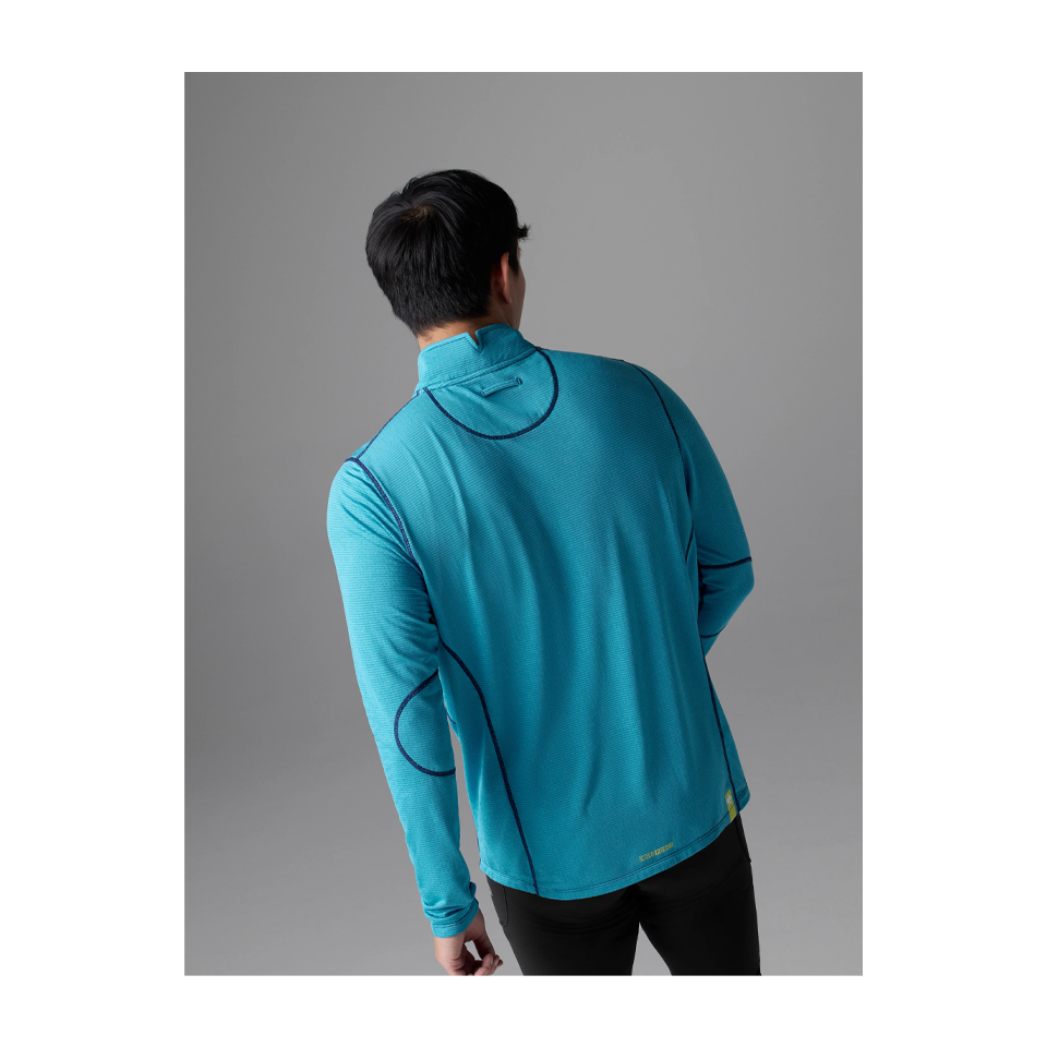 rabbit Men's Layer One Zip Bluejay