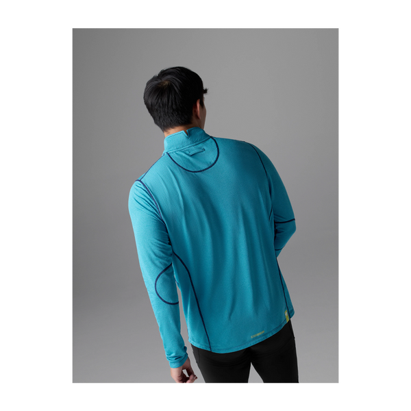 rabbit Men's Layer One Zip Bluejay