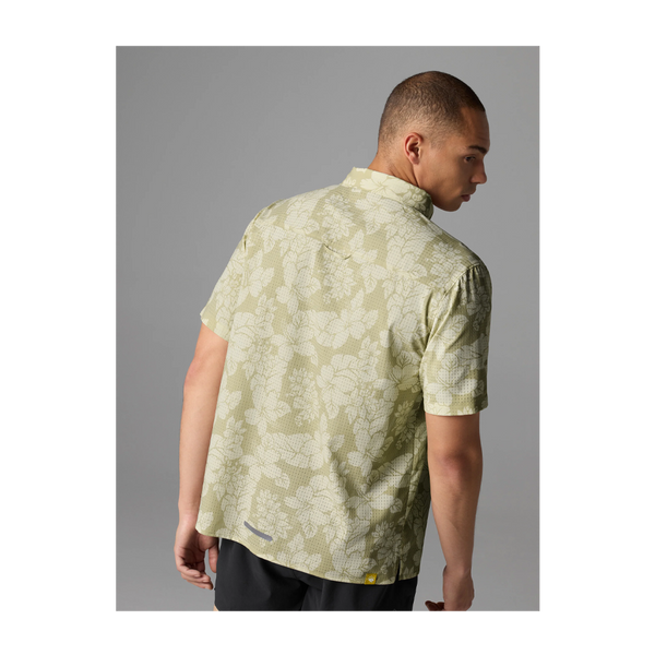 rabbit Men's High Country Relaxed SS Mohave Hibiscus