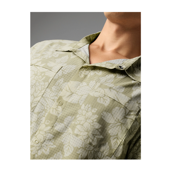 rabbit Men's High Country Relaxed SS Mohave Hibiscus
