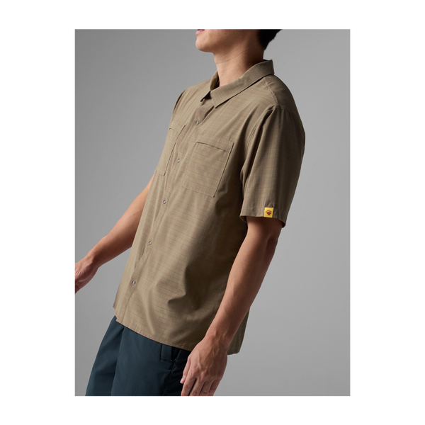 rabbit Men's High Country Relaxed SS Portabella Plaid