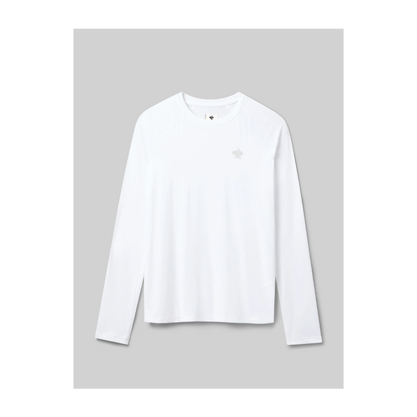 rabbit Women's Ice Perf Tee LS White