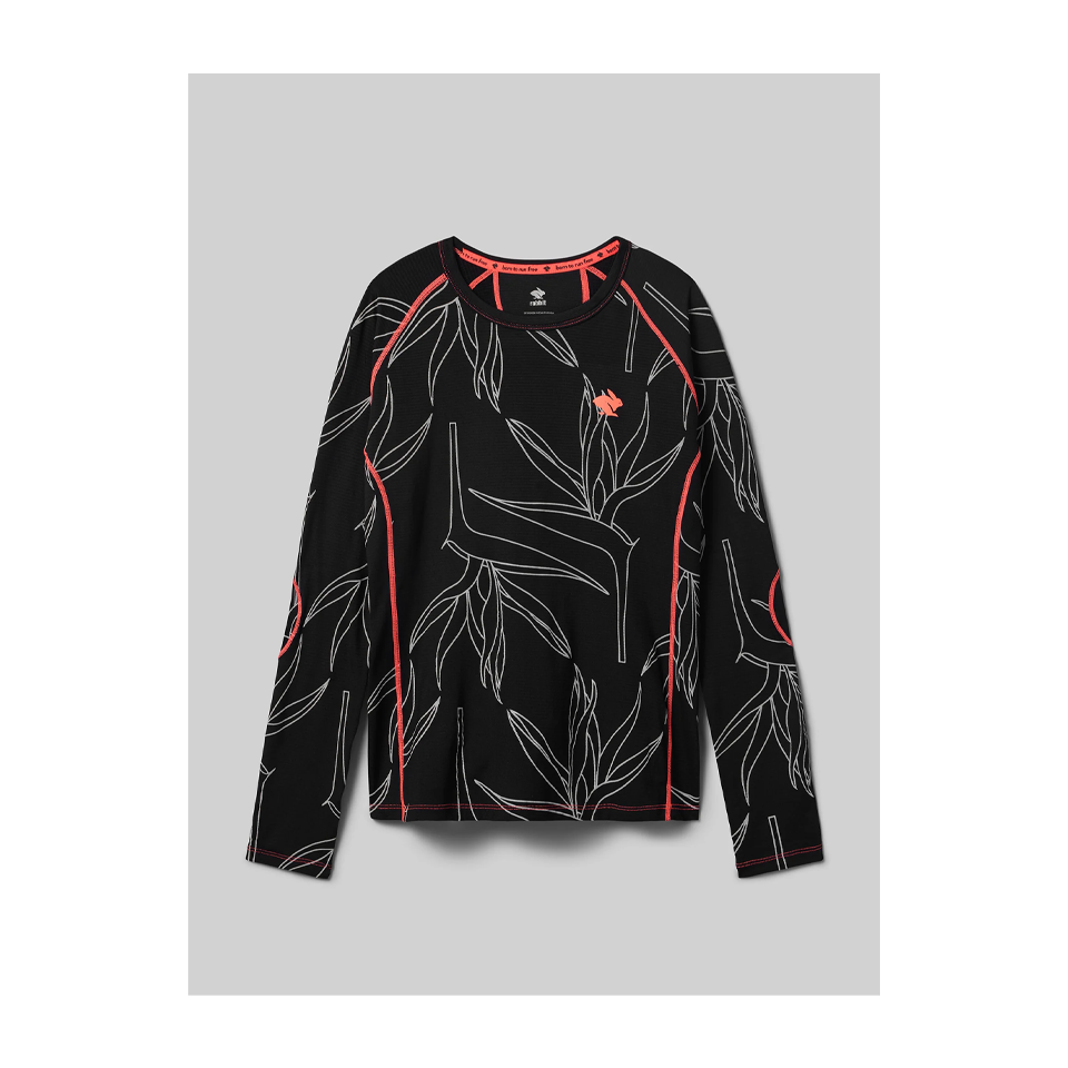 rabbit Women's Low Light Layer One Black Reflective