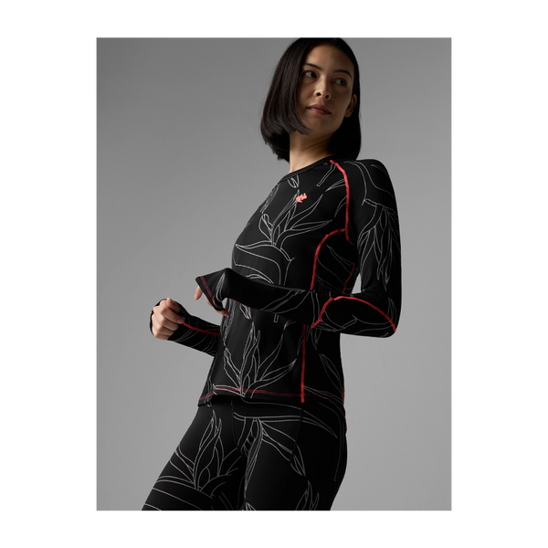 rabbit Women's Low Light Layer One Black Reflective