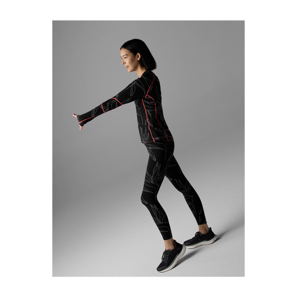 rabbit Women's Low Light Layer One Black Reflective