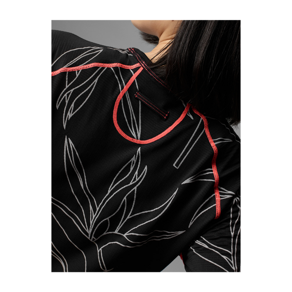 rabbit Women's Low Light Layer One Black Reflective
