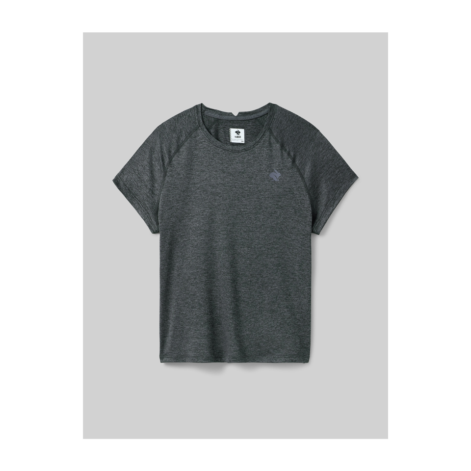 rabbit Women's EZ Tee SS Black Charcoal