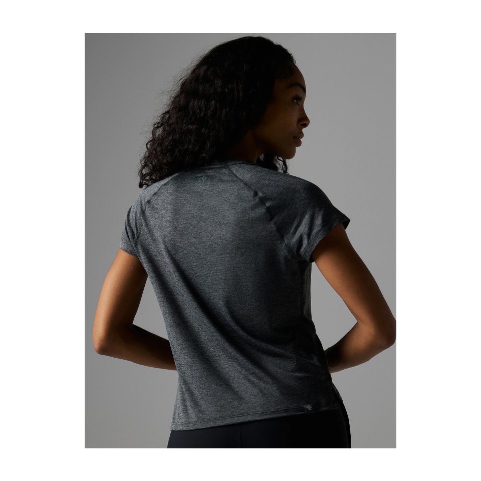 rabbit Women's EZ Tee SS Black Charcoal