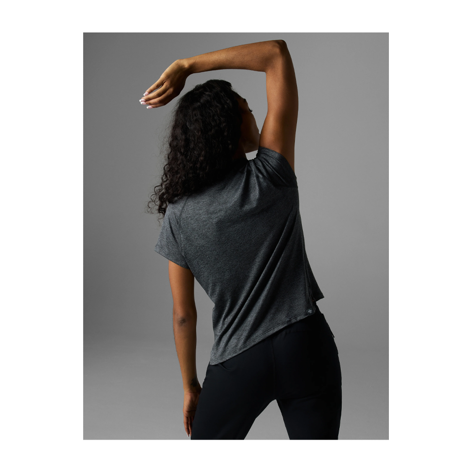 rabbit Women's EZ Tee SS Black Charcoal