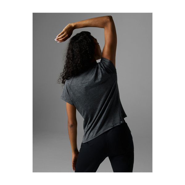 rabbit Women's EZ Tee SS Black Charcoal