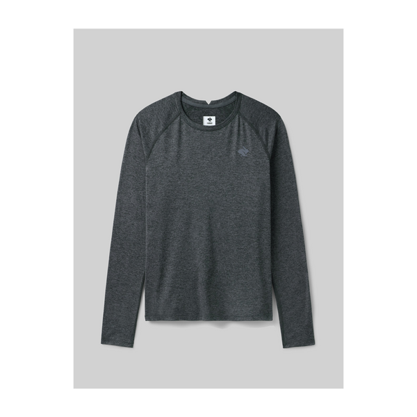 rabbit Women's EZ Tee LS Black Charcoal