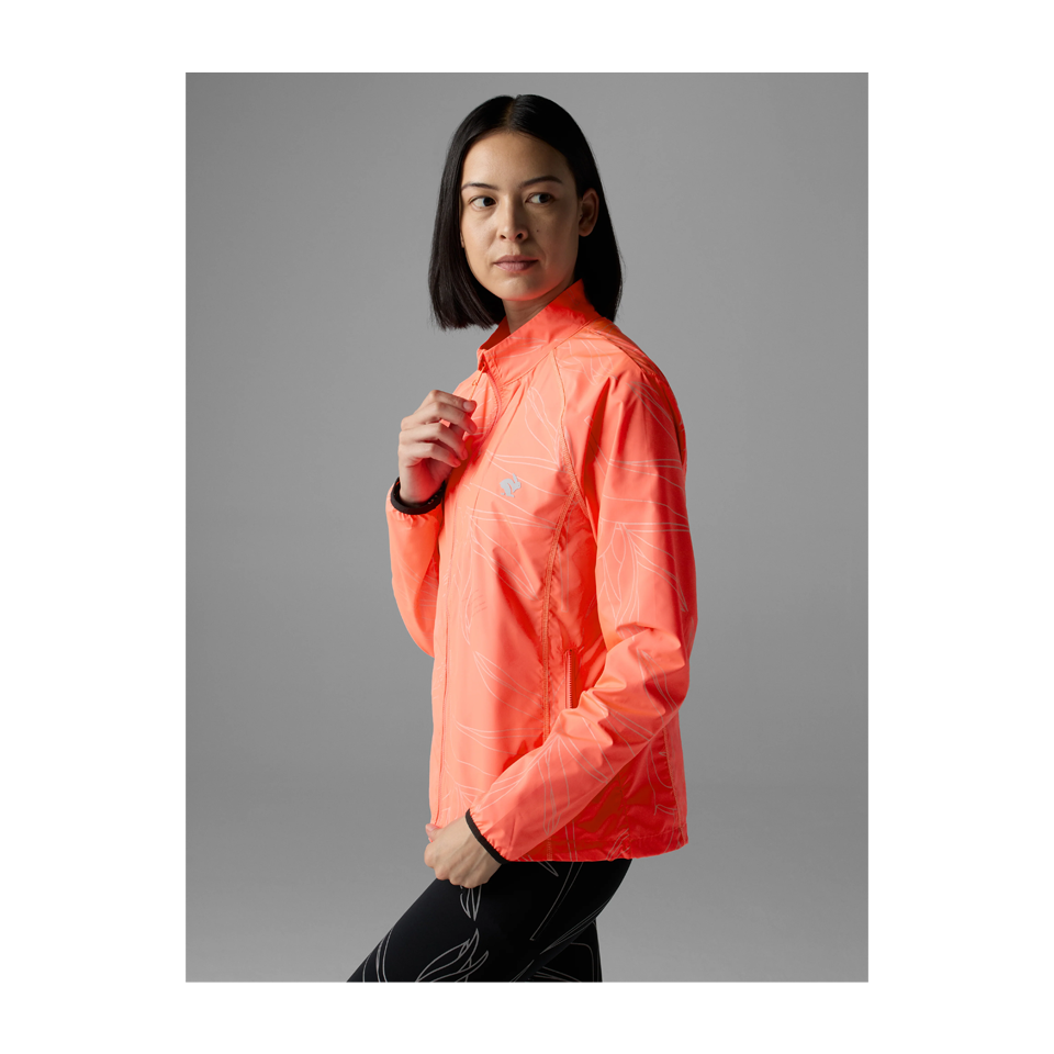 rabbit Women's Low Light Momentum Jacket Coral Reflective