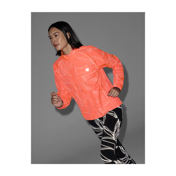 rabbit Women's Low Light Momentum Jacket Coral Reflective