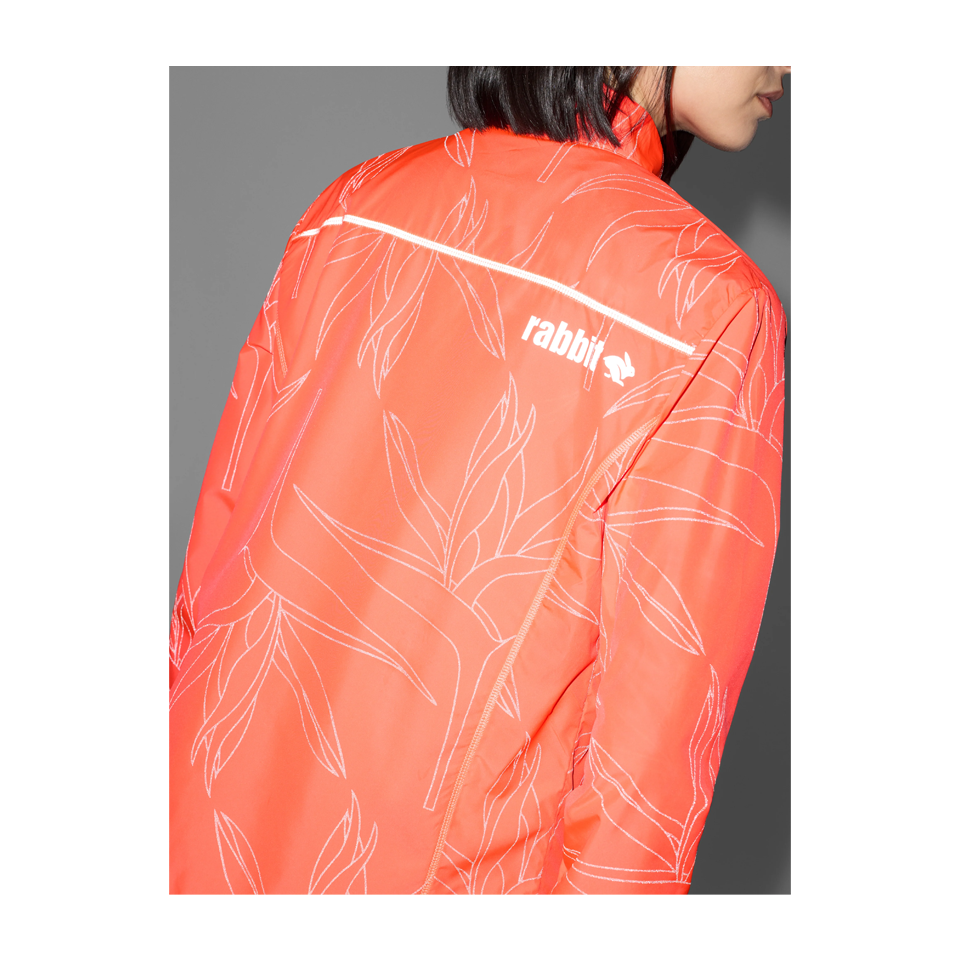 rabbit Women's Low Light Momentum Jacket Coral Reflective