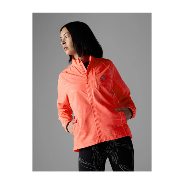 rabbit Women's Low Light Momentum Jacket Coral Reflective