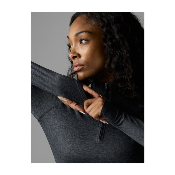 rabbit Women's EZ Zip Black Charcoal
