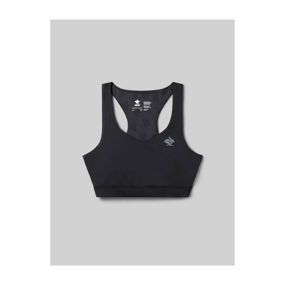 rabbit Women's Pocket Bra Black Main image