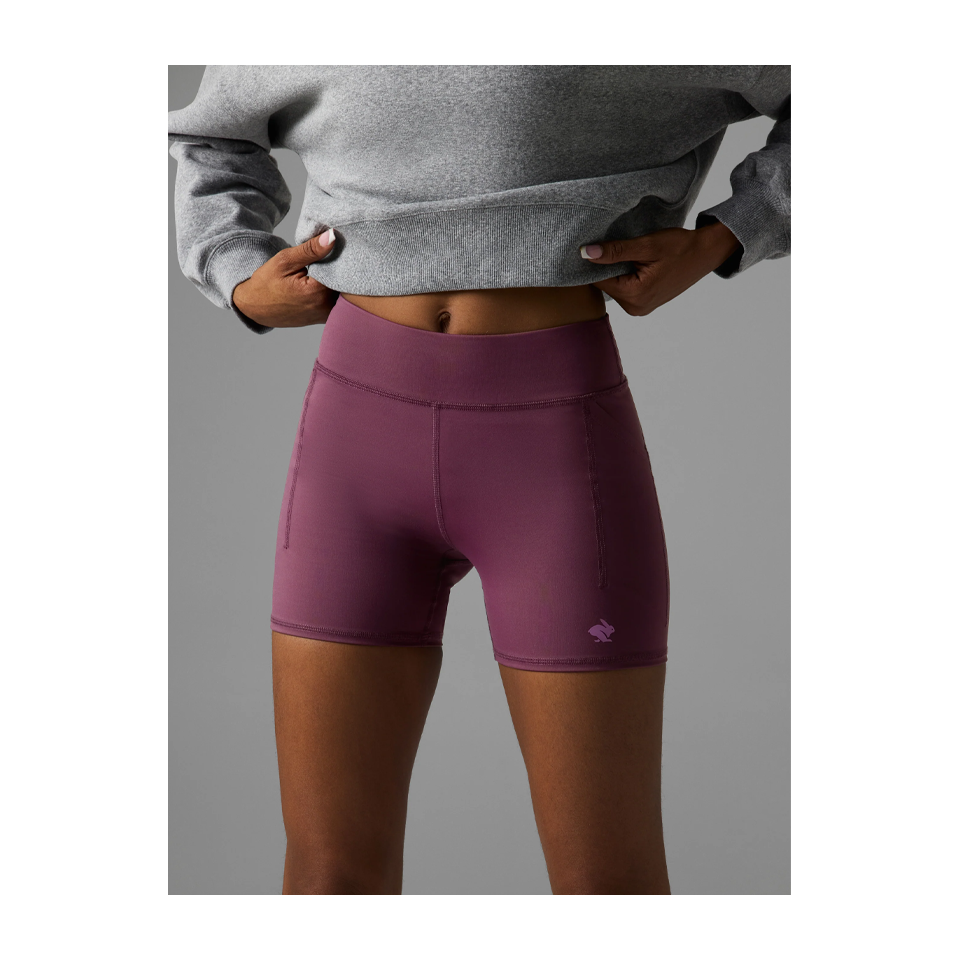 rabbit Women's Speed Leggy 4" Mauve Main image