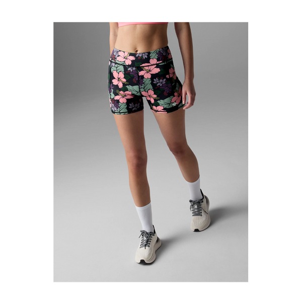 rabbit Women's Speed Leggy Short Hibiscus Floral